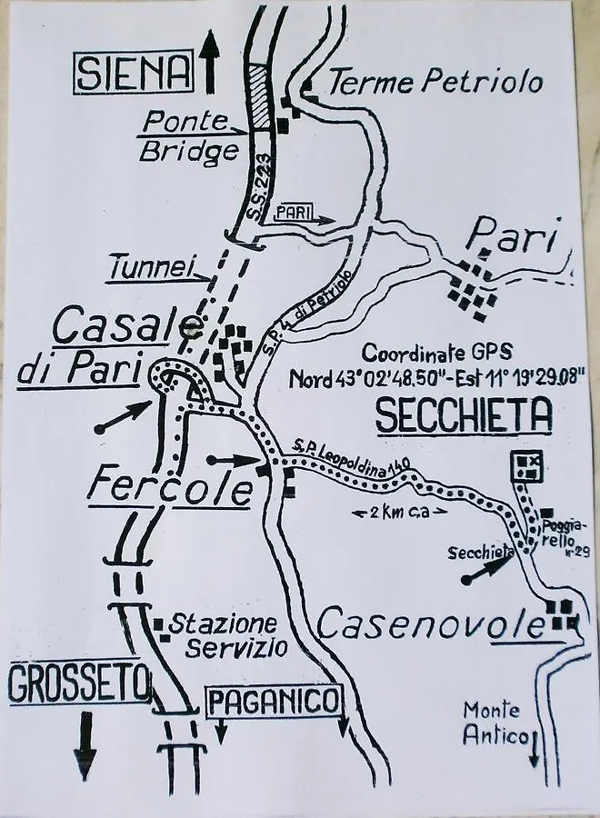 Podere Secchieta Hotel Paganico Italy